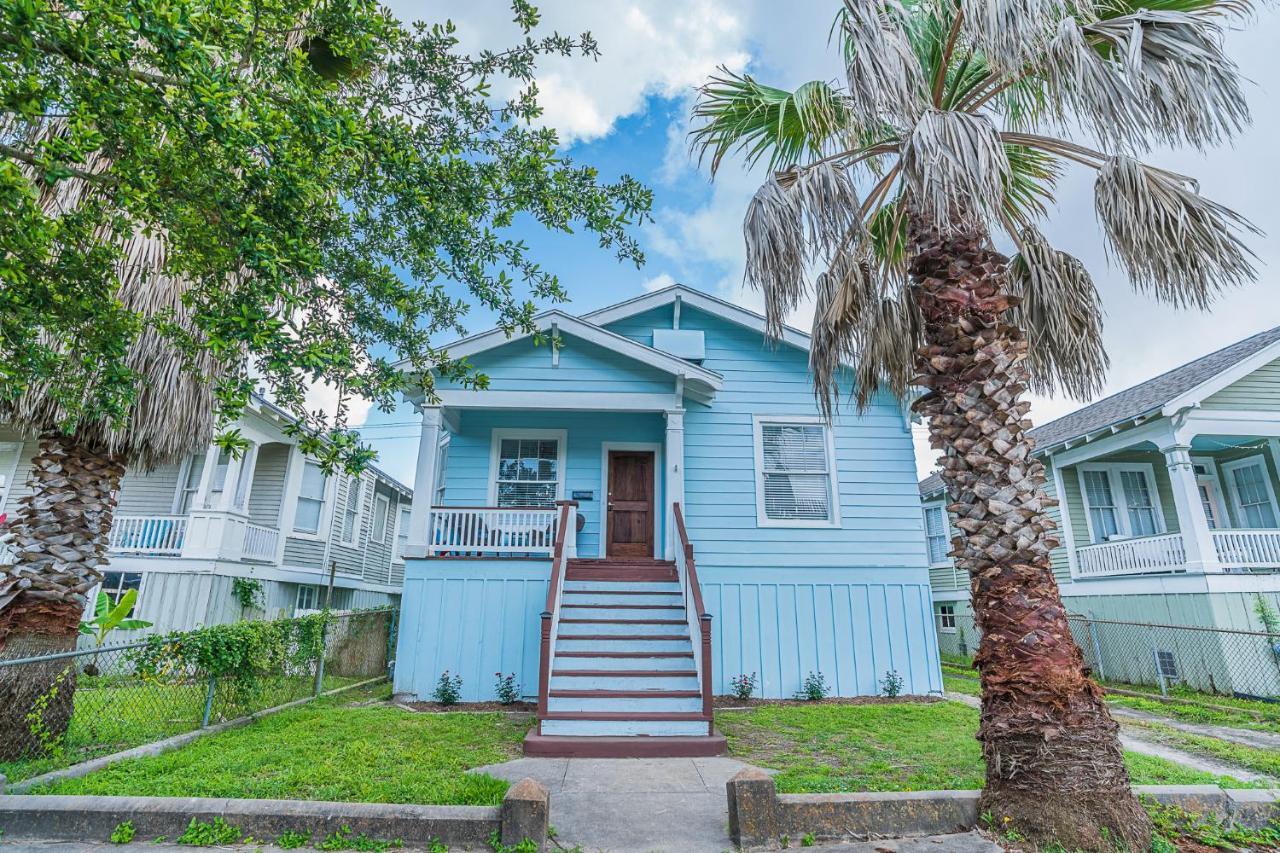 Uptown Cottage Newly Updated Home Near The Strand Galveston Harbor And Utmb Eksteriør bilde
